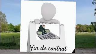 fin de contrat CDI  comment calculer indemnités [upl. by Schlesinger]