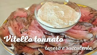 Vitello tonnato ricetta piemontese [upl. by Adnir546]