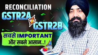 GSTR2A VS GSTR2B REONCILIATION  ITC RECONCILIATION  HOW TO CLAIM PROPERACCURATE ITC IN GSTR3B [upl. by Erena255]