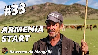 To Central Asia by Bicycle  33 Armenia start English subtitles [upl. by Danas330]