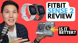 FITBIT Sense 2 vs Sense 1 Review  Wheres the apps [upl. by Nilats715]