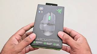 Razer Basilisk V3 X HyperSpeed Wireless Gaming Mouse Unboxing [upl. by Rollin]