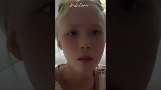 She has eyebrow😂🫶 funnyvideos kpop uzbsub winter [upl. by Dett]