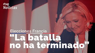 MARINE LE PEN Su DISCURSO ÍNTEGRO tras PERDER las elecciones pero con un RESULTADO HISTÓRICO  RTVE [upl. by Goda660]