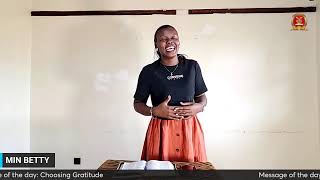 Sunday School In Uganda  Choosing Gratitude  By Min Betty [upl. by Modesty]