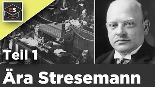 Ära Stresemann  Krisenjahr 1923  DawesPlan  Hyperinflation  Ära Stresemann erklärt Teil 1 [upl. by Nohcim]