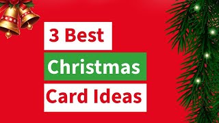 3 Easy Christmas greeting cards  Diy Christmas Cards Ideas  Christmas Cards From paper  DIY Cards [upl. by Artemisa]