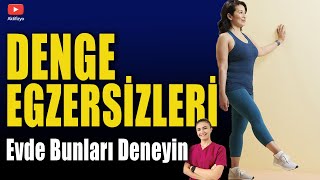 DENGE EGZERSİZLERİ dengeantrenmanı balanceexercises [upl. by Madanhoj]