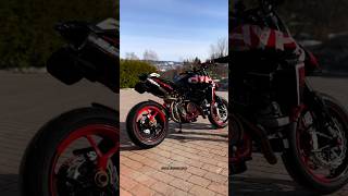 Ducati Hypermotard 950 SC Project Exhaust Sound bike bikelife exhaustsound modified shorts [upl. by Matland176]