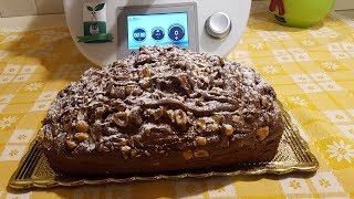 Plumcake alla nutella e nocciole per bimby TM6 TM5 TM31 [upl. by Vanhomrigh]