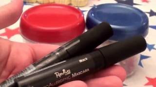 Reviva Labs HypoAllergenic Mascara Black CRUELTY FREE [upl. by Earized]