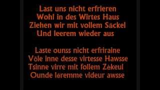 Landsknecht 15001560  Die Drummen die Drummen lyrics [upl. by Cristabel874]