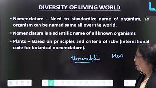 The Living World  Class 11 Biology  Chapter 1  Species Genus Family part2 learnwithus [upl. by Reppiks727]