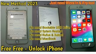 How To iPhone 6 iCloud Unlock  iPhone 6 iOS 1257 iCloud Bypass Free 2023 [upl. by Eical]