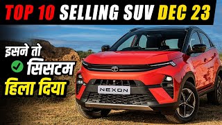 Top 10 Selling SUV in December 2023  Best Slling SUV Cars [upl. by Nnylacissej]