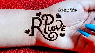 R❤️P Couple Tattoo Mehndi Designs  DIY Tattoo Mehndi Designs  tattoo Mehndi Web [upl. by Elvera467]