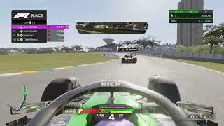 F1 24 clean competitive racing Brazil [upl. by Eramat]