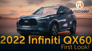 2022 Infiniti QX60 First Look [upl. by Neyrb674]