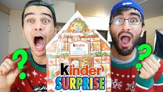 DO NOT Open A Kinder Surprise Advent Calendar Early Christmas Calendar Opening [upl. by Girovard]