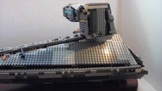 Lego Star Destroyer MOC Review [upl. by Akeenahs994]