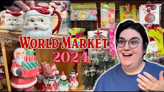 World Market Christmas 2024 SHOP WITH US for vintage inspired Christmas decorations [upl. by Cicely971]