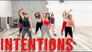 “Intentions” by Justin Bieber Ft Quavo  Dance Fitness With Jessica [upl. by Arick]