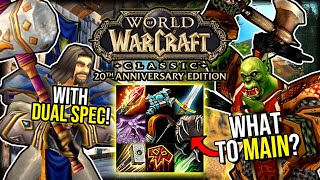 Classic FRESH Class Picking Guide  What To MAIN This Time  World of Warcraft [upl. by Brynna]