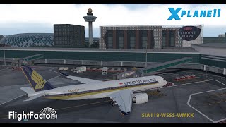 Flight Factor A350 v1613 Tutorial  NEW Mango Studios FMOD Pack XP1150 [upl. by Tennos]