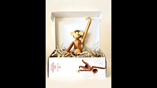 Unboxing de Monkey Smallquot de Kay Bojesen [upl. by Annair]