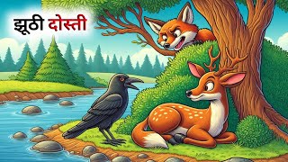 एक झूठे दोस्त की कहानी  Panchatantra Ki Kahani  Hindi Cartoon [upl. by Heger81]