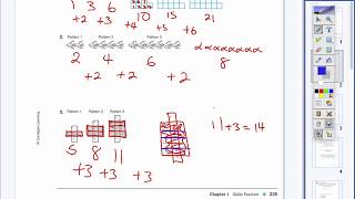 Algebra II 11 Exploring and Analyzing Patterns [upl. by Hars]