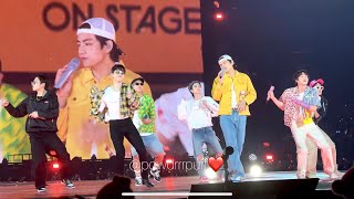 220415  FANCAM  Permission To Dance  BTS PTD Las Vegas  Day 3  Allegiant  4K 직캠 [upl. by Devehcoy]