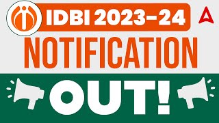 IDBI Junior Assistant Manager amp Executive Notification 2023  IDBI Bank Recruitment 2023 Details [upl. by Boak]