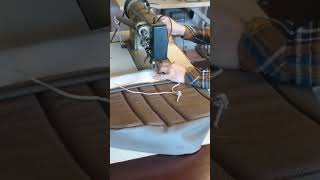 Sewing removeable seat cover [upl. by Aicercal]