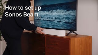 How to set up Sonos Beam [upl. by Meeks]