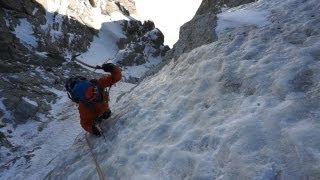 Couloir Macho Direct MontBlanc du Tacul Chamonix MontBlanc alpinisme montagne [upl. by Marcile]