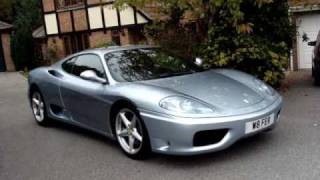 Ferrari 360 Modena F1 Grigio Alloywmv [upl. by Kuska]