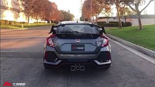 Honda Civic Type R FK8 x Fi Exhaust  Sound Check l Brutal Sound [upl. by Nede890]