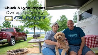 Chuck amp Lynns New Chapter  Owners Testimonial  Oliver Travel Trailers [upl. by Zach]