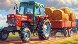 5 Old Tractor Ai Images [upl. by Lebaron]