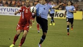 Jordan vs Uruguay FIFA World Cup 2014 Qualifiers Intercontinental Playoffs [upl. by Britton]