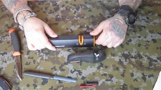 Обзор роликовых точилок Fiskars и Victorinox [upl. by Sokim]