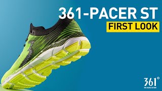 361 DEGREES RUNNING SHOE FIRST LOOK  361Pacer St  In depth look  361º USA [upl. by Arette]