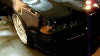 BMW 528I FRONT LIP CF [upl. by Wainwright]