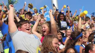 Brownsboro DistrictWide Homecoming Pep Rally 2017 [upl. by Anifled]