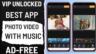 Best Photo Video Maker with Music Video Maker App for Android [upl. by Ycnaf660]