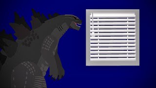 How 2 open the blinds Godzilla vs Kong Animation [upl. by Anatol108]