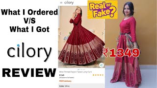 What I Ordered VS What I Got CILORY REVIEW By styledstock [upl. by Ilsa]