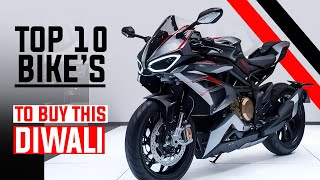 TOP 10 New Launch Bikes to Buy This Diwali  Price Under 15 Lakh to 2 Lakh [upl. by Groves]