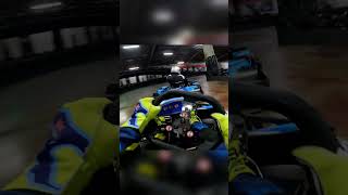 GoPro Flies off in BIG CRASH racing gokart crash shorts [upl. by Elletnahc]